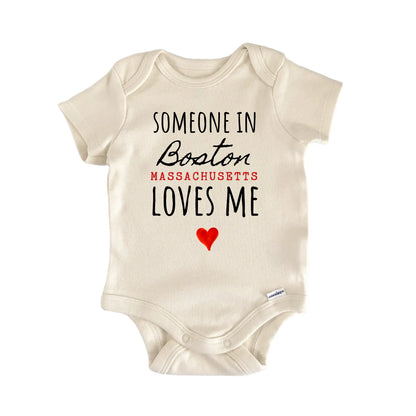 Boston Massachusetts Baby Gift Baby Bodysuit