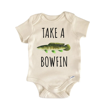 Bowfin Fish Freshwater Fishing Baby Gift Baby Bodysuit