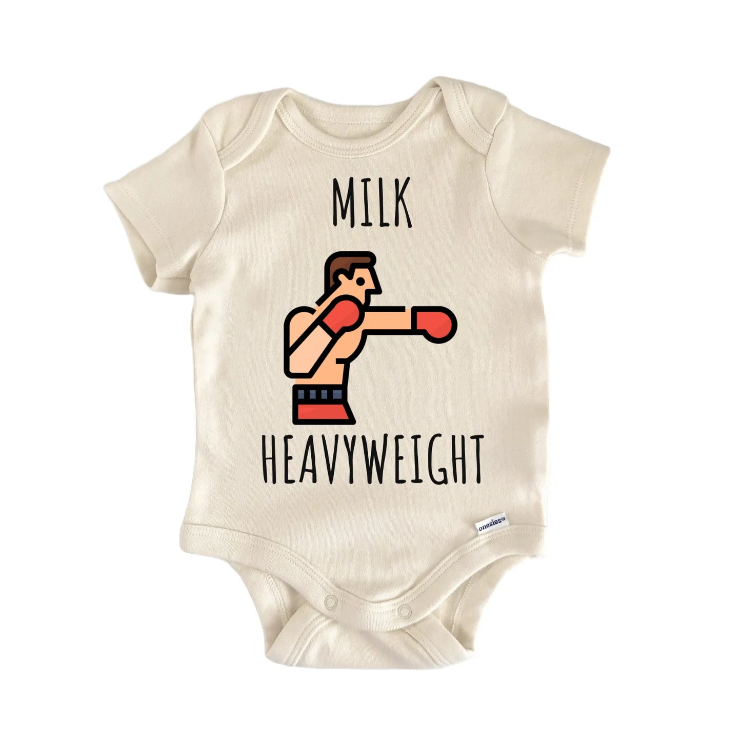 Boxing Milk Boxer Baby Gift Baby Bodysuit