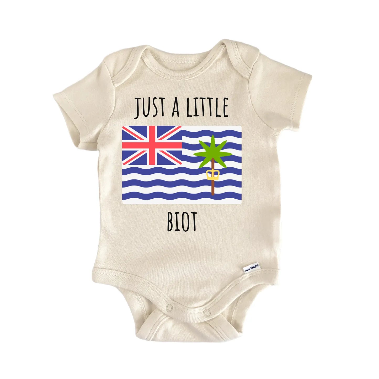 British Indian Ocean Territory Biot Infant Gift Baby Bodysuit