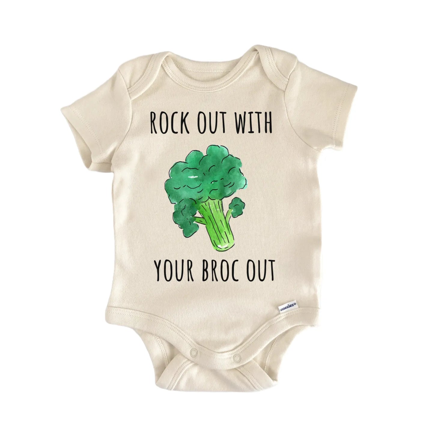 Broccoli Vegetable Plant Vegan Baby Gift Baby Bodysuit