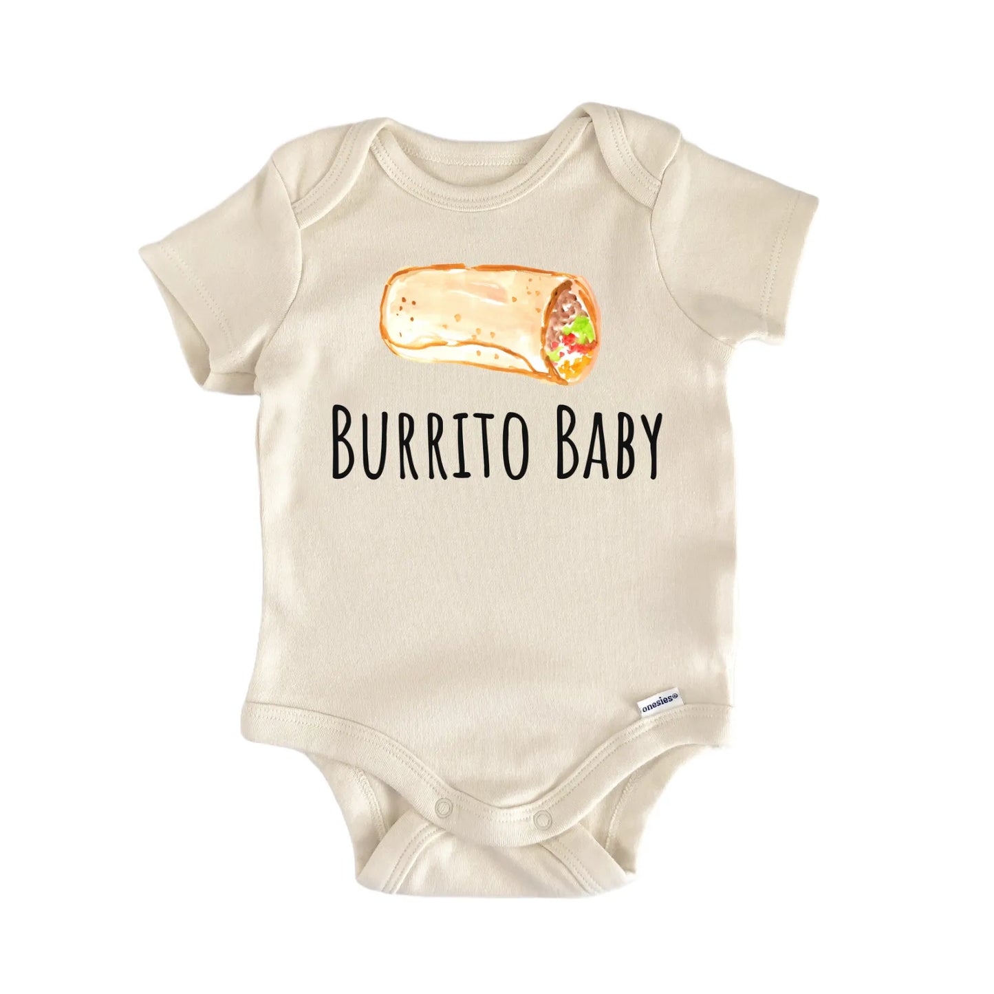 Burrito Mexican Food Baby Gift Baby Bodysuit