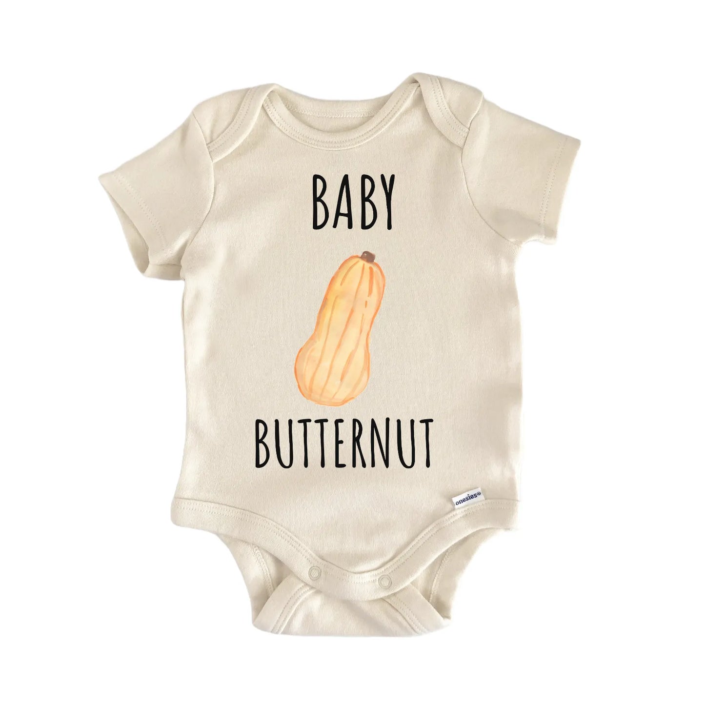 Butternut Squash Gourd Fall Baby Gift Baby Bodysuit