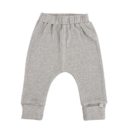 basics pants | heather