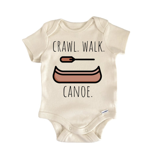 Canoe Lake River Boat Newborn Baby Onesie® Onesie®
