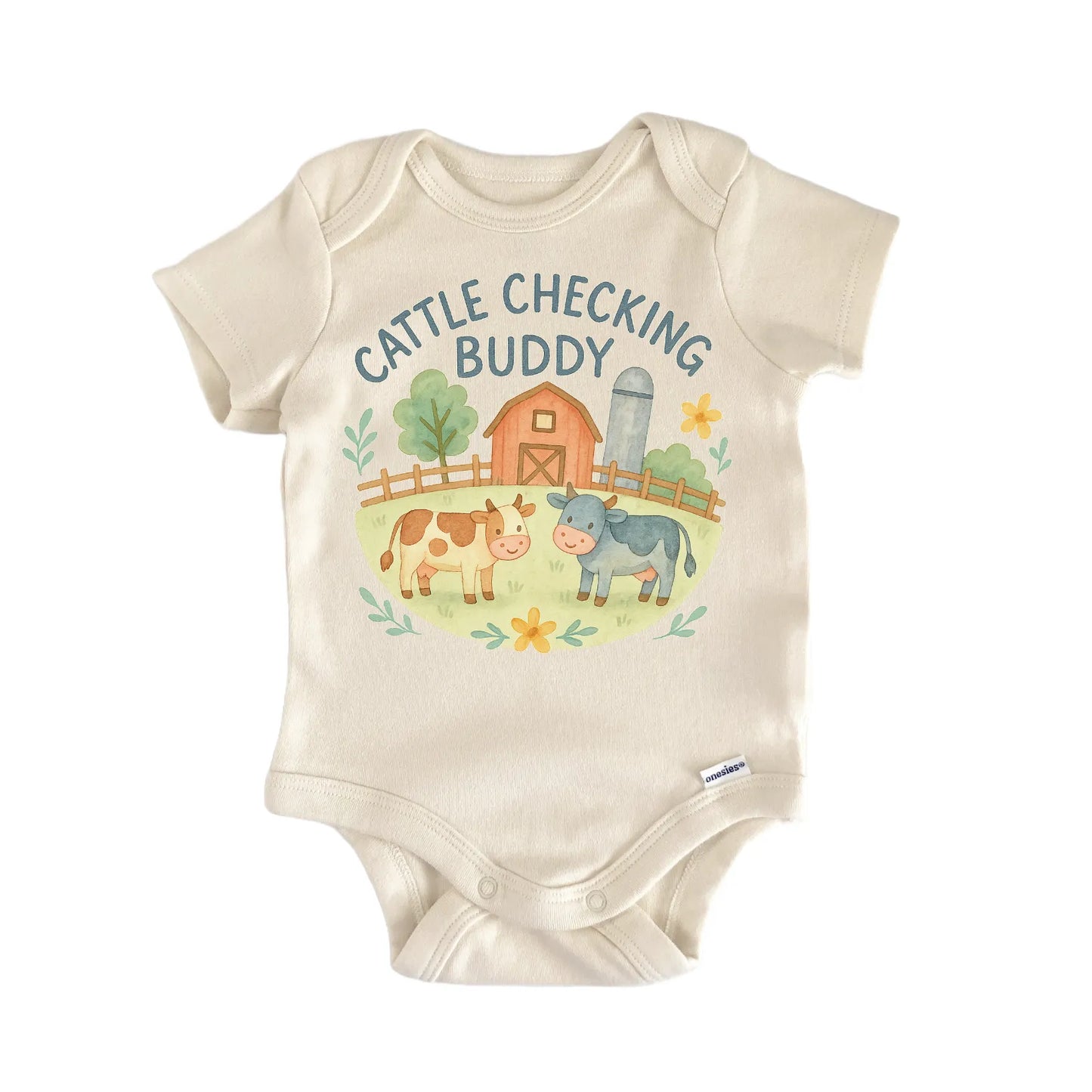 Cattle Checking Buddy Darm Baby Gift Baby Bodysuit