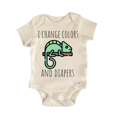 Chameleon Lizard Reptile Newborn Baby Onesie® Bodysuit