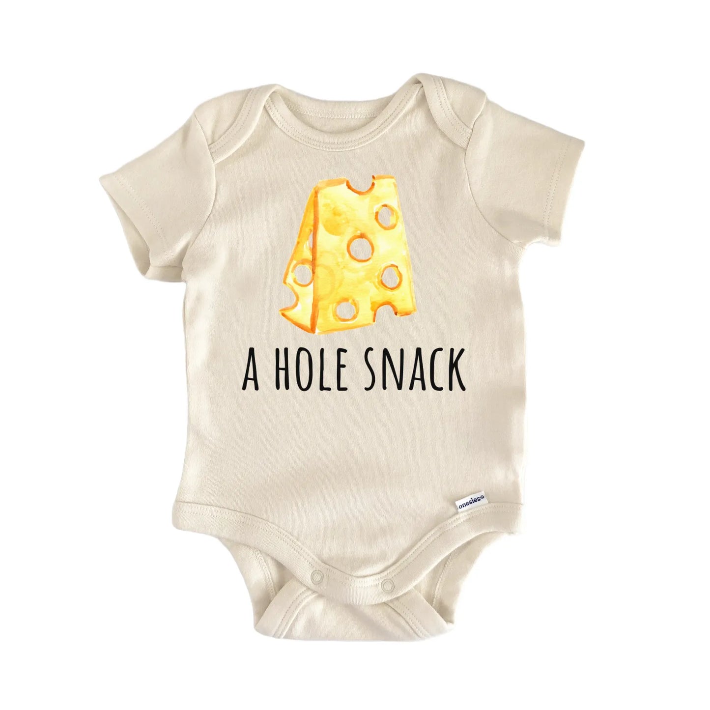 Cheese Snack Foodie Snack Infant Gift Baby Bodysuit