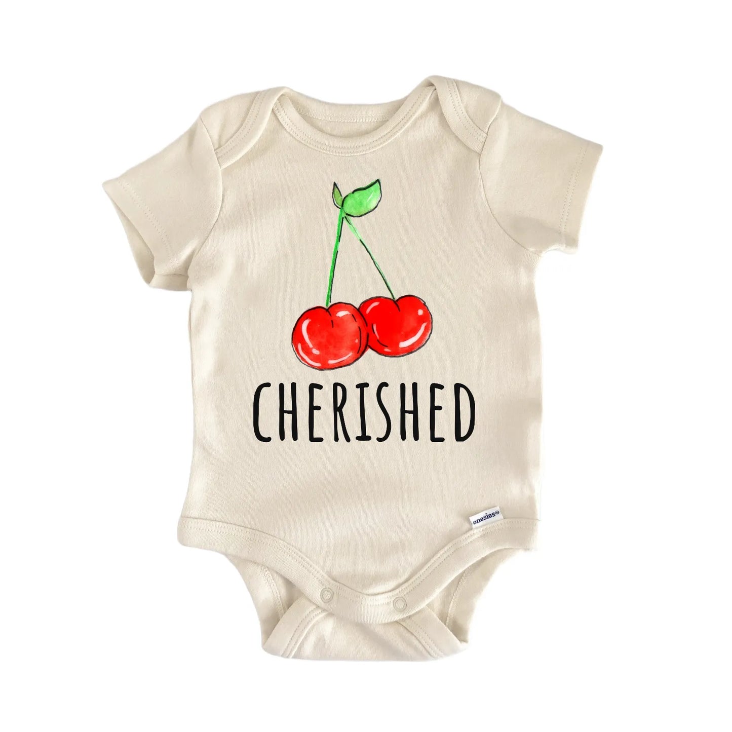 Cherry Cherished Fruit Baby Gift Baby Bodysuit