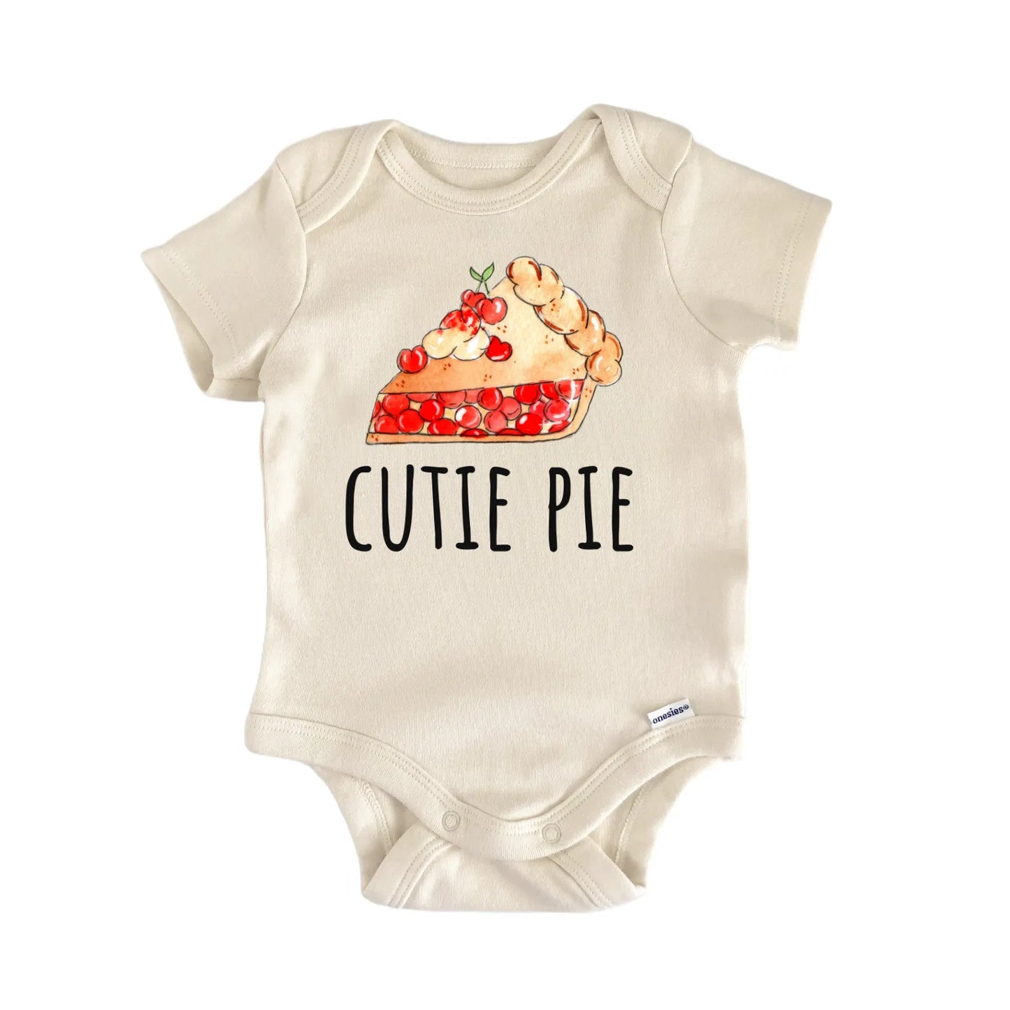 Cherry Cutie Pie Bakery Baby Gift Baby Bodysuit