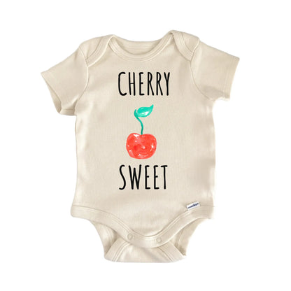 Cherry Sweet Fruit Baby Gift Baby Bodysuit