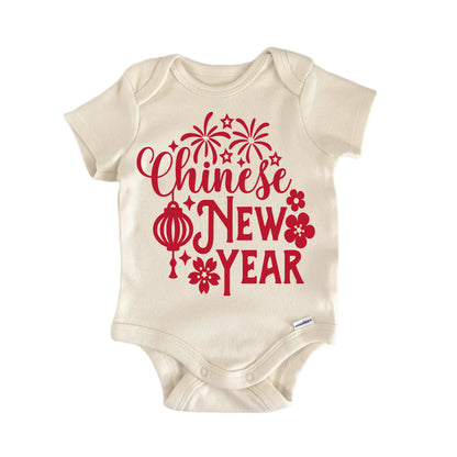 Chinese New Year Red Newborn Baby Onesie® Onesie®
