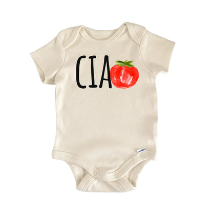Ciao Italian Fruit Pasta Sauce Infant Gift Baby Bodysuit