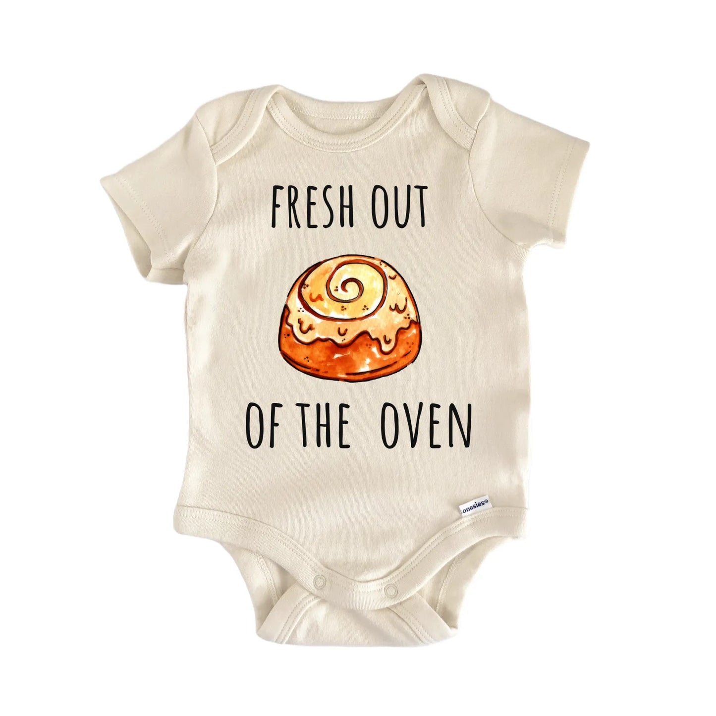 Cinnamon Roll Bakery Sweet Oven Baby Gift Baby Bodysuit