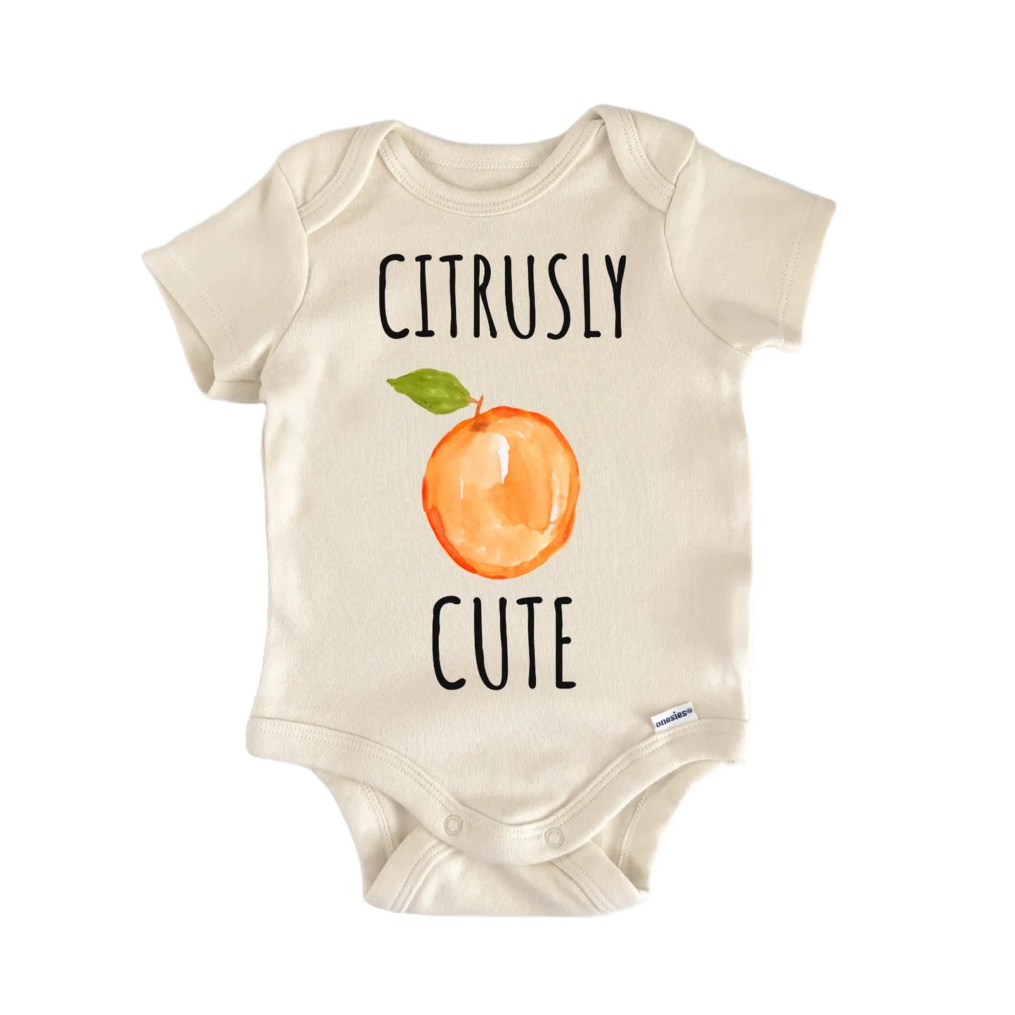 Citrus Orange Fruit Florida Infant Gift Baby Bodysuit
