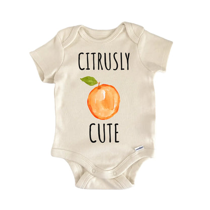 Citrus Orange Fruit Florida Infant Gift Baby Bodysuit