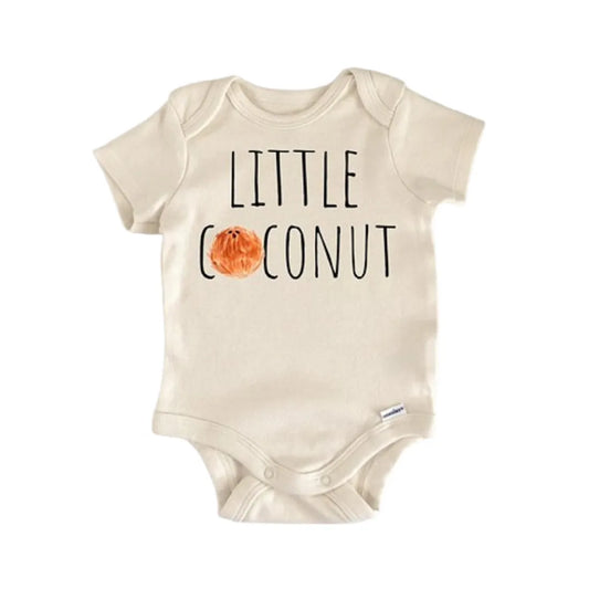 Coconut Tropical Newborn Baby Onesie® Onesie®