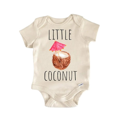 Coconut Tropical Newborn Baby Onesie® Onesie®