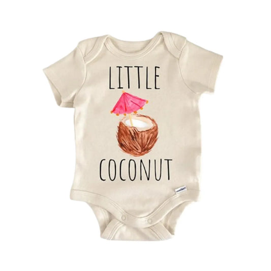 Coconut Tropical Newborn Baby Onesie® Onesie®