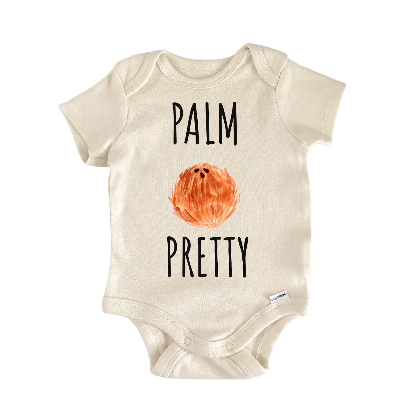 Coconut Tropical Palm Tree Baby Gift Baby Bodysuit