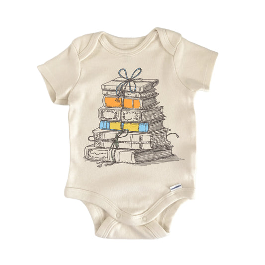 Cottagecore Book Reader Newborn Baby Onesie® Onesie®