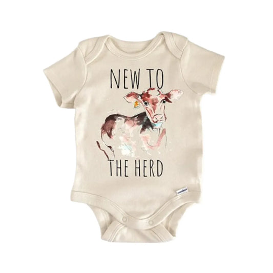 Cow Bull Animal Farm Newborn Baby Onesie® Onesie®