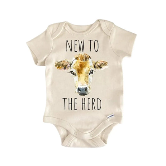 Cow Bull Animal Farm Newborn Baby Onesie® Onesie®