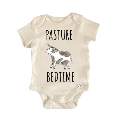 Cow Farm Animal Milk Infant Gift Baby Bodysuit