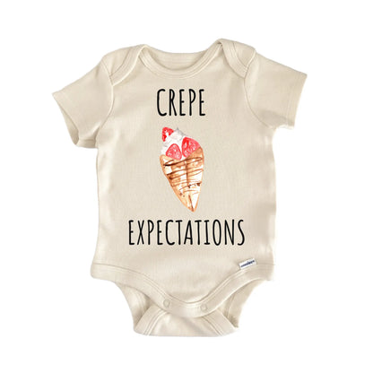 Crepe Strawberry Breakfast Fruit Baby Gift Baby Bodysuit