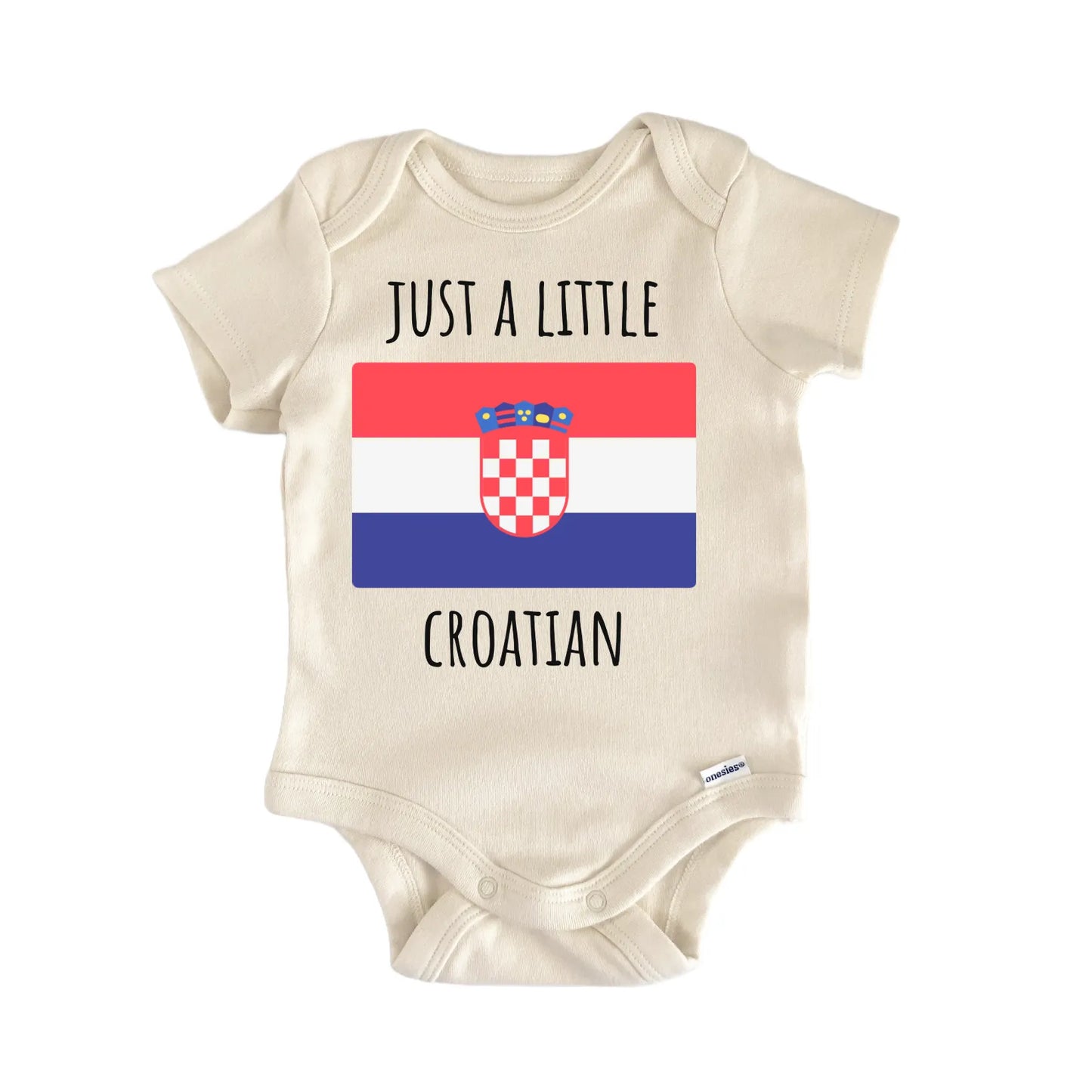 Croatia Croatian Infant Gift Baby Bodysuit