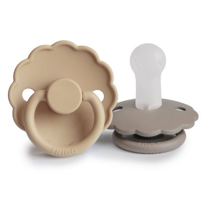 FRIGG Daisy Silicone Pacifier 2-Pack