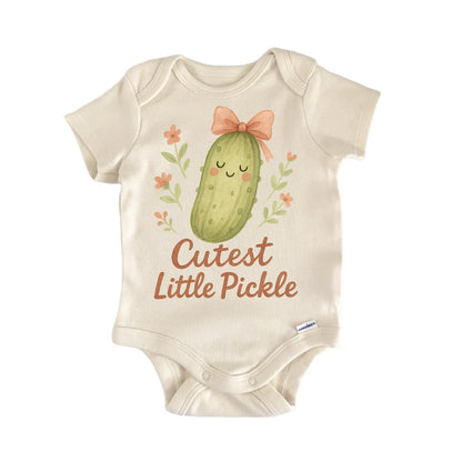 Cutest Little Pickle Newborn Gift Baby Bodysuit