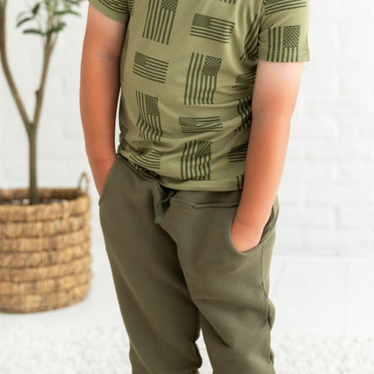 Kolton Bamboo Tee + Jogger Set