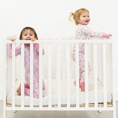 Lavender Stripes Bamboo 2-Piece Long Sleeve Set