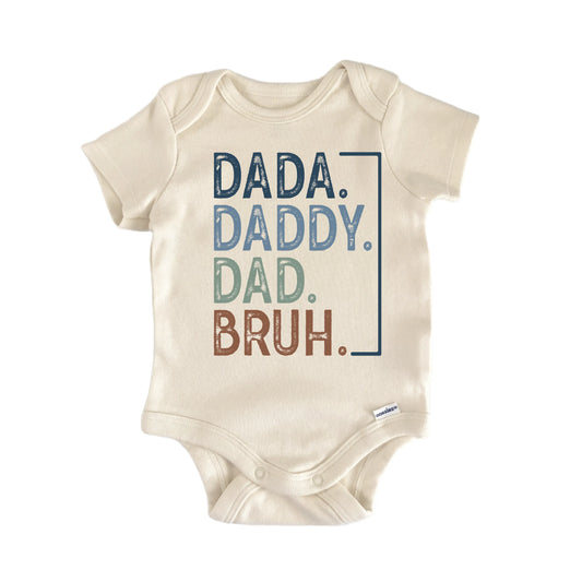 Dada Bruh Fathers Day Newborn Baby Onesie® Onesie®