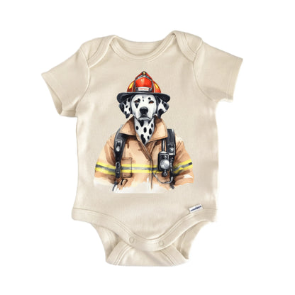 Dalmatian Fireman Newborn Baby Onesie® Onesie®