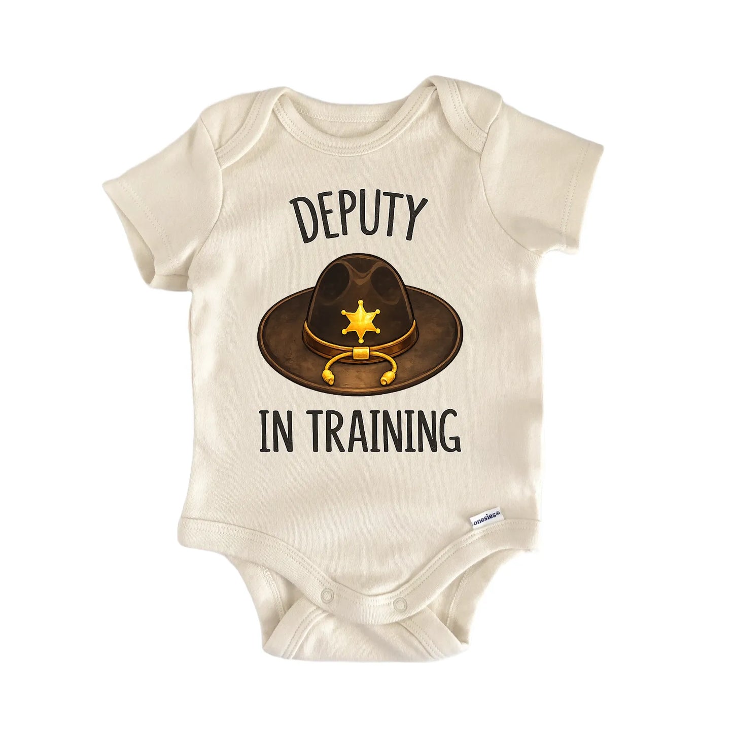 Deputy Police Officer Infant Gift Baby Bodysuit