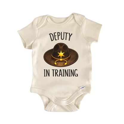Deputy Police Officer Infant Gift Baby Bodysuit