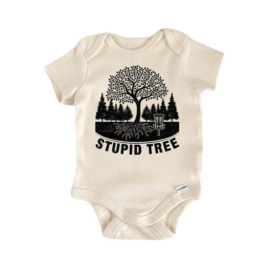 Disc Golf Tree Newborn Baby Onesie® Onesie®