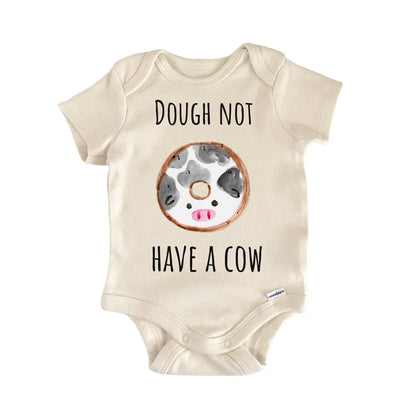 Donut Cow Farm Animal Bakery Baby Gift Baby Bodysuit