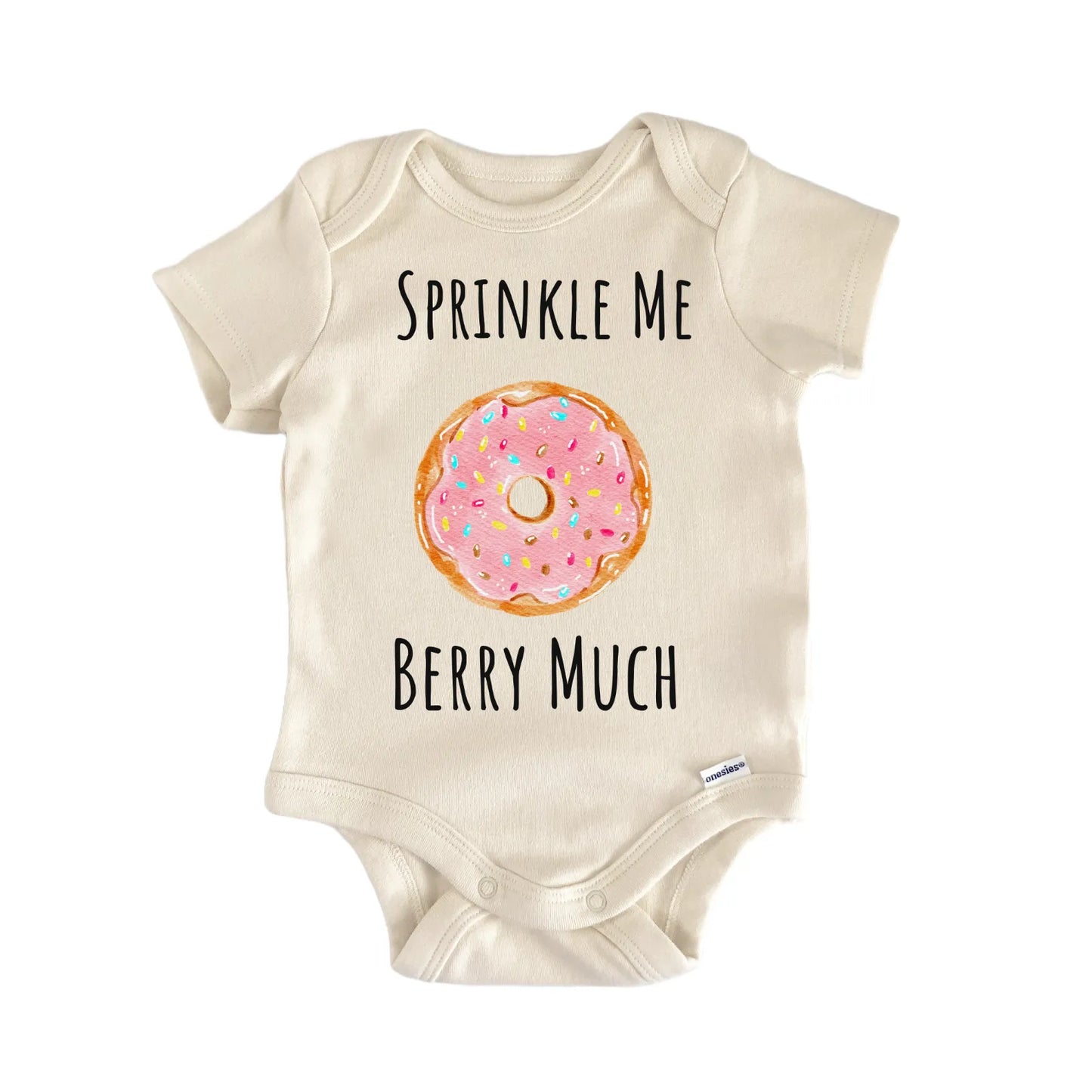 Donut Sprinkles Baby Gift Baby Bodysuit