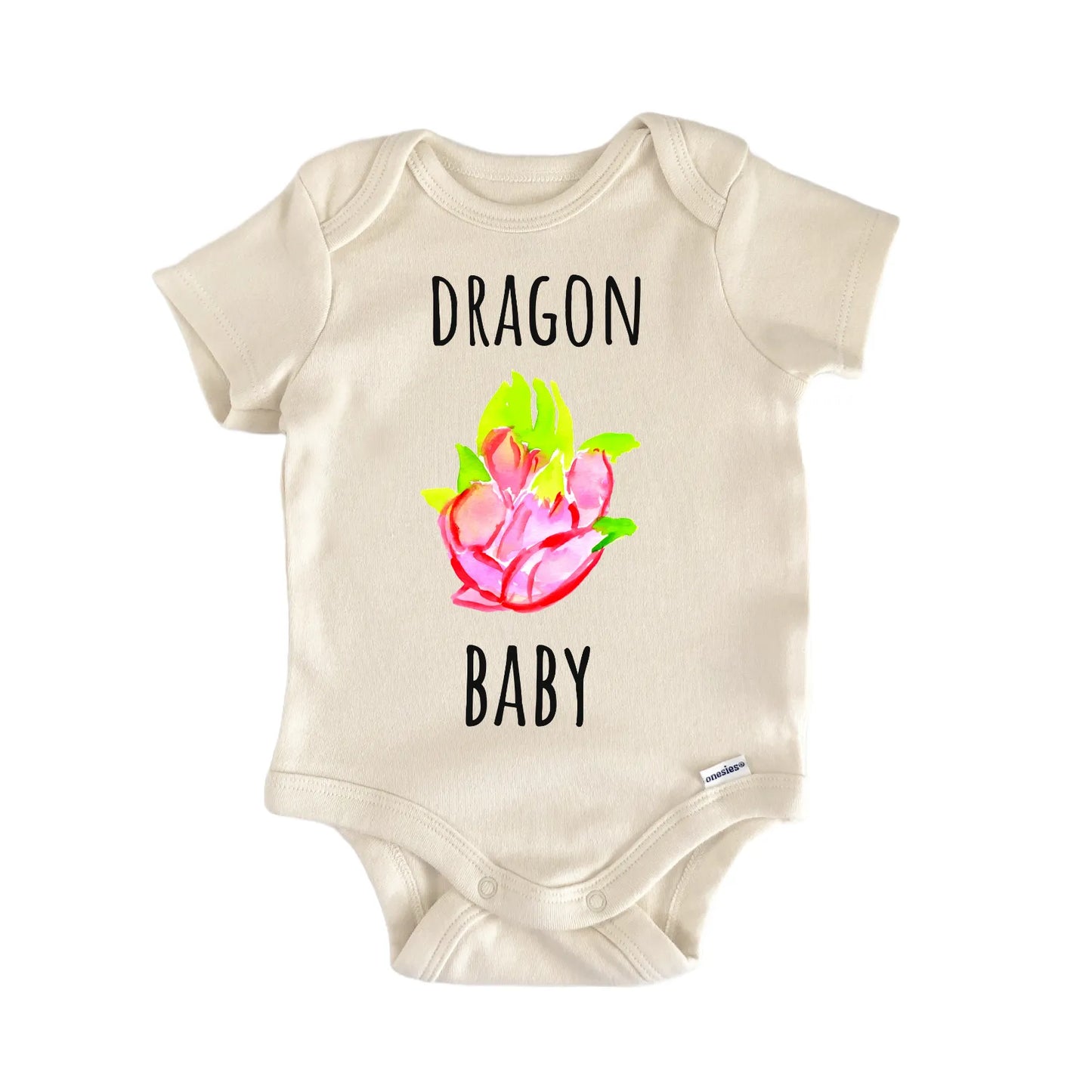Dragon Dragonfruit Mexican Fruit Baby Gift Baby Bodysuit