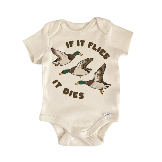 Duck Hunting Hunter Three Newborn Baby Onesie® Onesie®