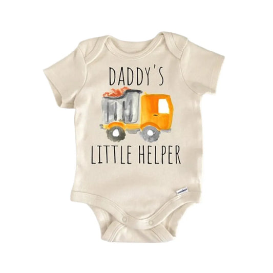 Dump Truck Excavator Newborn Baby Onesie® Onesie®