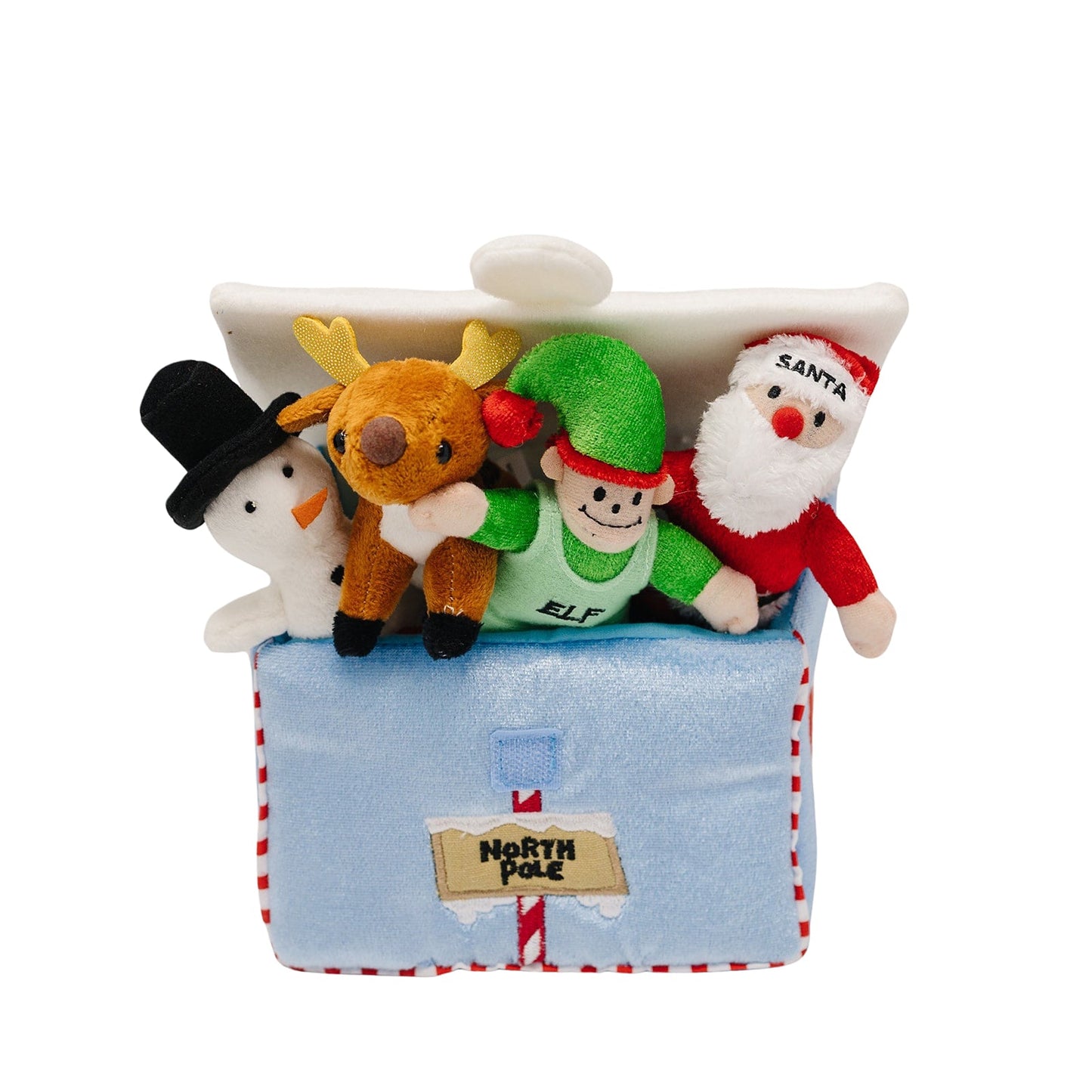 My First Christmas Santa's Workshop Playset with 4-Count Sensory Toys