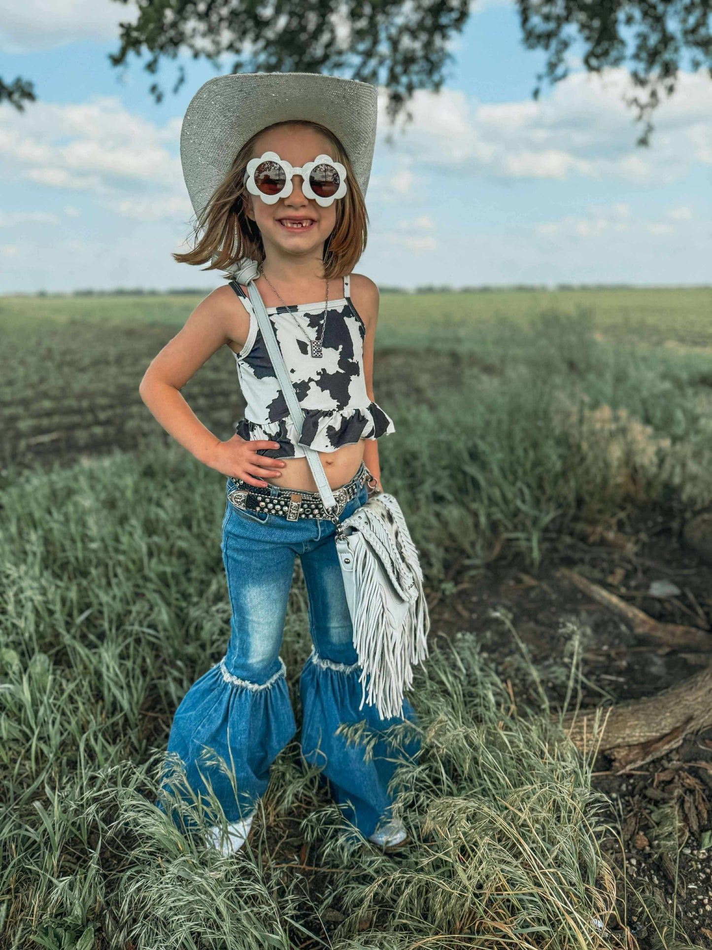 Denim Bell Bottoms