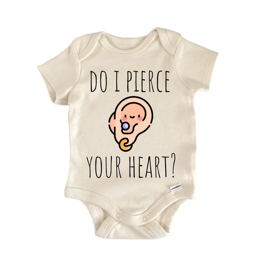 Ear Piercing Pierce Newborn Baby Onesie® Onesie®