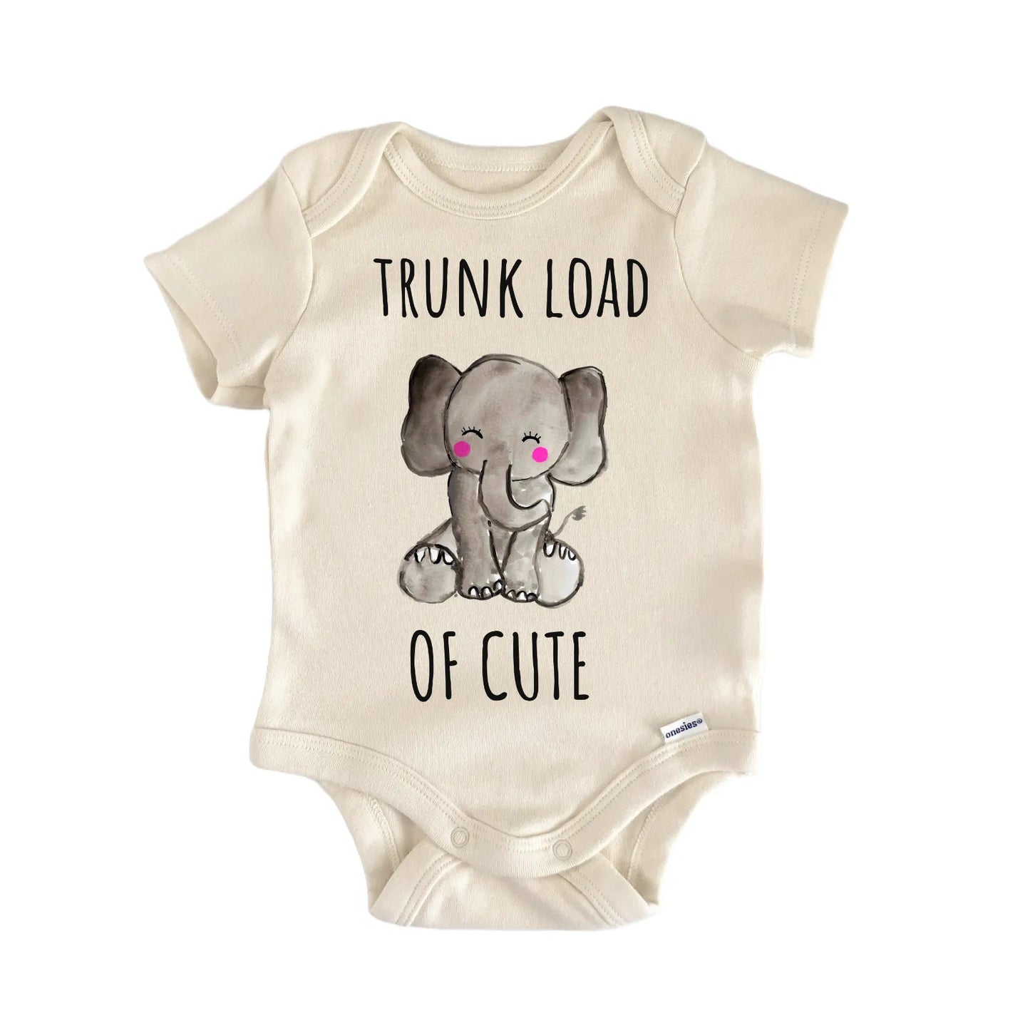 Elephant Safari Infant Gift Baby Bodysuit