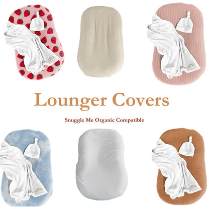 Coco Waffle Baby Lounger Cover