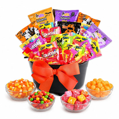 Witch's Cauldron of Treats Gift Basket